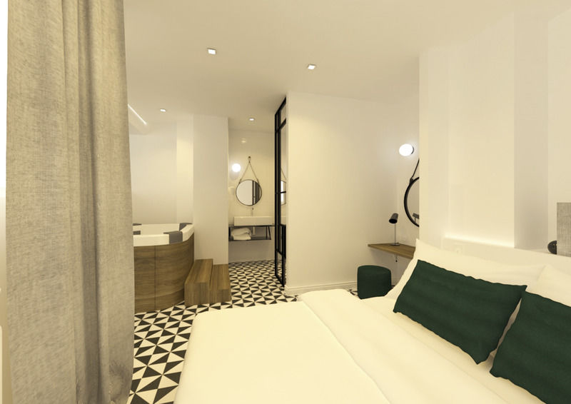 Hospedium Hotel Canitas Maite Gastronomico Casas Ibanez Bagian luar foto
